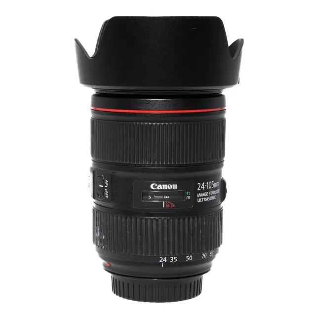 BRUKT Canon EF 24-105mm f/4 L IS USM Tilstand: 2 | Canon EF 