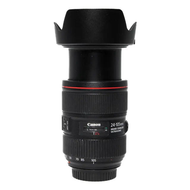 BRUKT Canon EF 24-105mm f/4 L IS USM Tilstand: 2 | Canon EF 