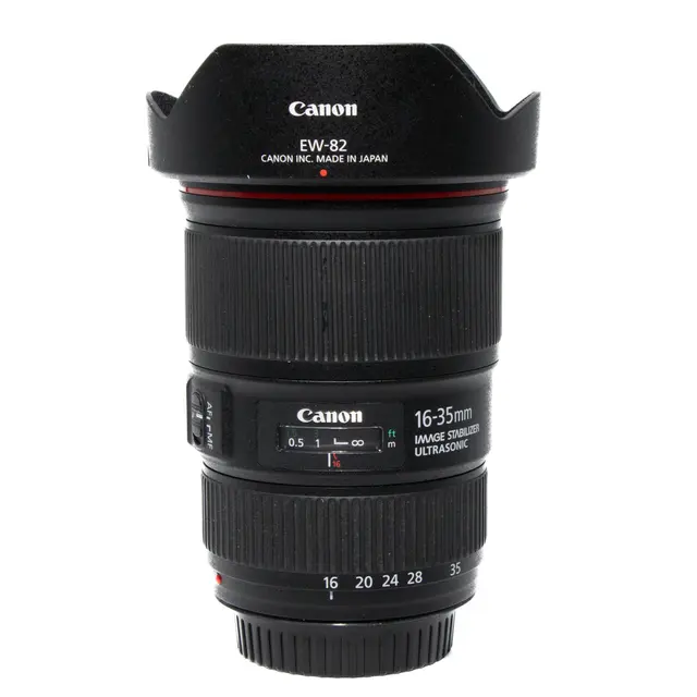 BRUKT Canon EF 16-35mm f/4 L IS USM Tilstand: 2 | Canon EF 