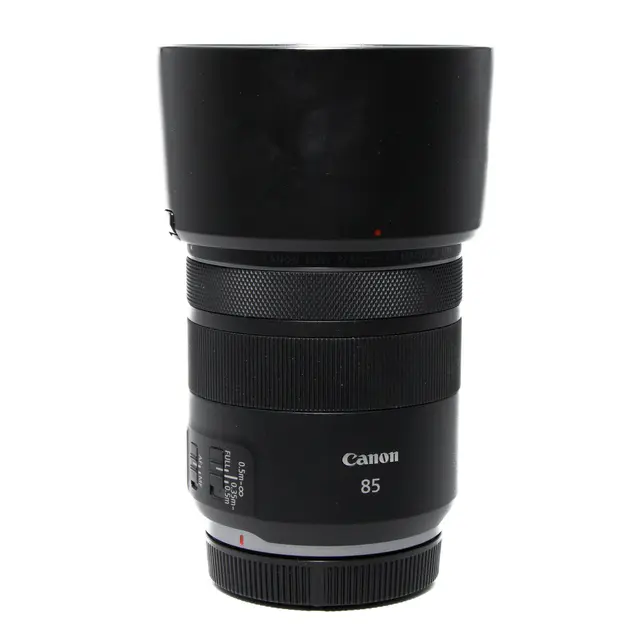 BRUKT Canon RF 85mm f/2 Macro IS STM Tilstand: 2 | Canon RF 