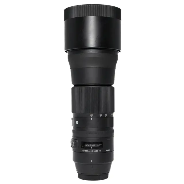 BRUKT Sigma 150-600mm f/5-6.3DG OS HSM C Tilstand: 2 | Canon EF 