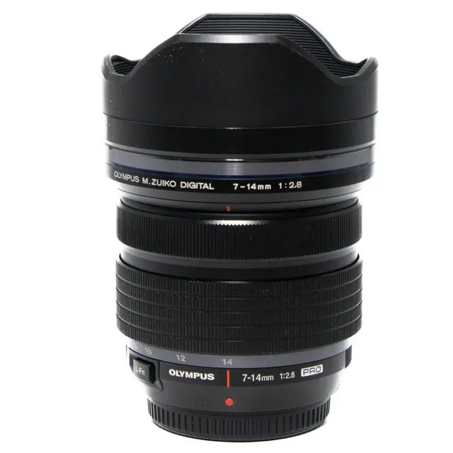 BRUKT Olympus ED 7-14mm f/2.8 PRO Tilstand: 2 | MFT 