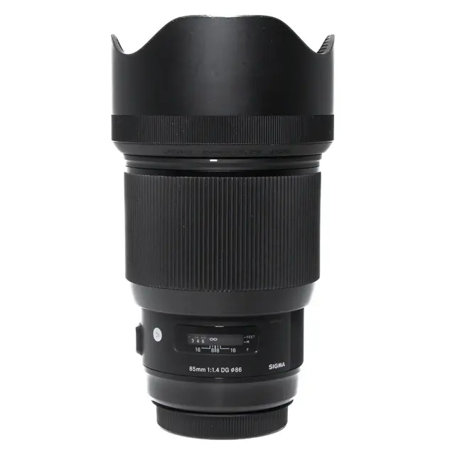 BRUKT Sigma 85mm f/1.4. DG HSM Art Tilstand: 2 | Canon EF 