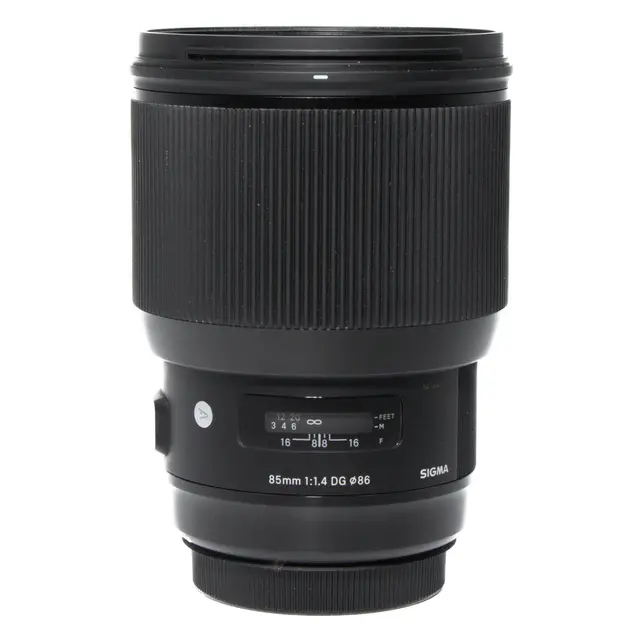 BRUKT Sigma 85mm f/1.4. DG HSM Art Tilstand: 2 | Canon EF 