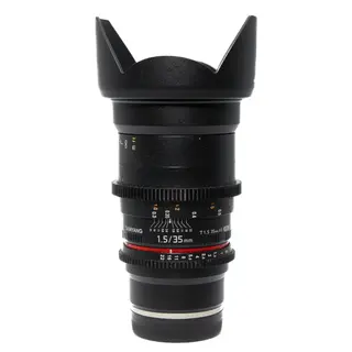 BRUKT Samyang 35mm T1.5 VDSLR AS UMC Tilstand: 3 | Sony FE