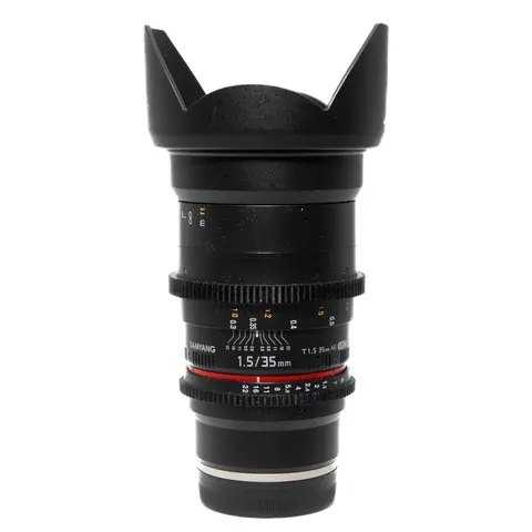 BRUKT Samyang 35mm T1.5 VDSLR AS UMC Tilstand: 3 | Sony FE
