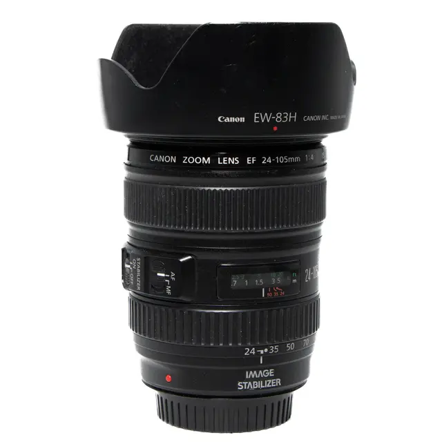 BRUKT Canon EF 24-105mm f/4 L IS USM Tilstand: 3 | Canon EF 