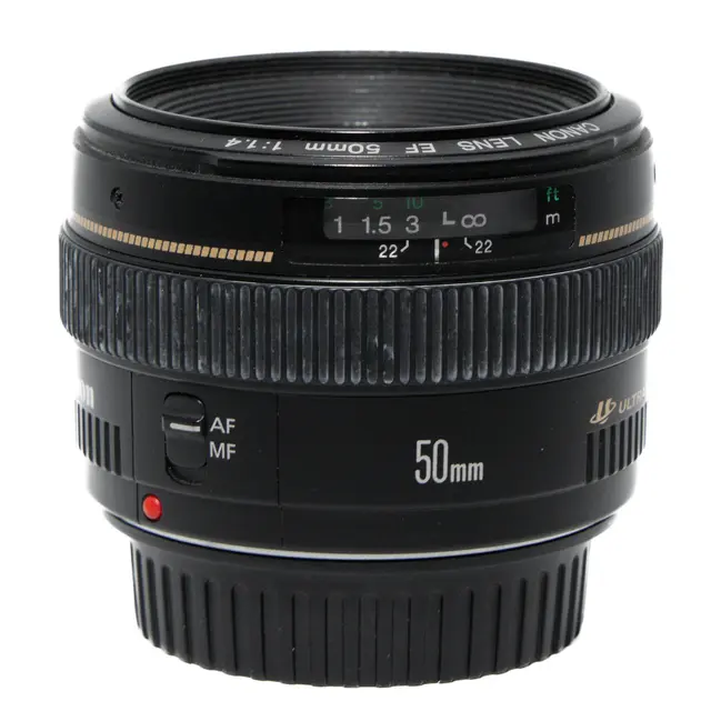 BRUKT Canon EF 50mm f/1.4 L USM Tilstand: 3 | Canon EF 