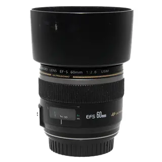 BRUKT Canon EF-S 60mm f/2.8 Macro Tilstand: 3 | Canon EF-S