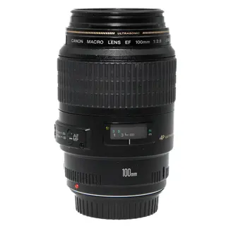 BRUKT Canon EF 100mm f/2.8 Macro Tilstand: 3 | Canon EF