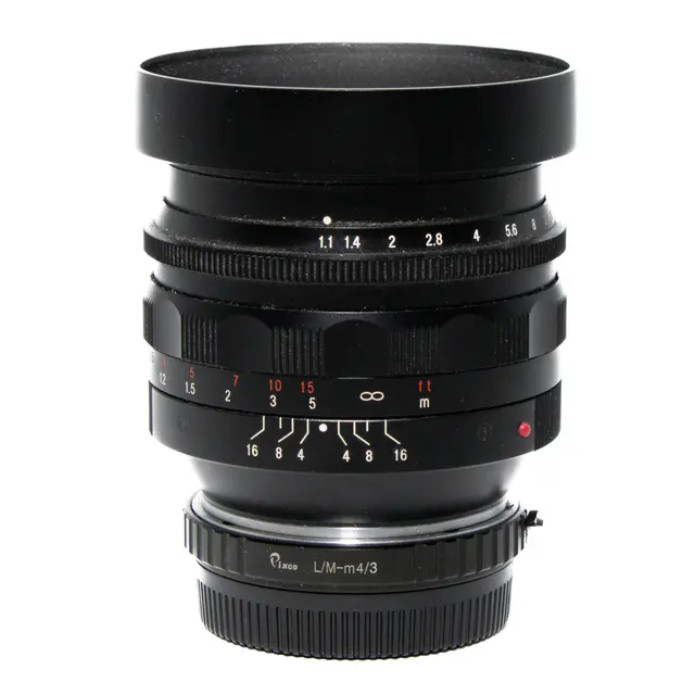 BRUKT Voigtlander Nokton 50mm f/1.1 VM Tilstand: 3 | Leica M 
