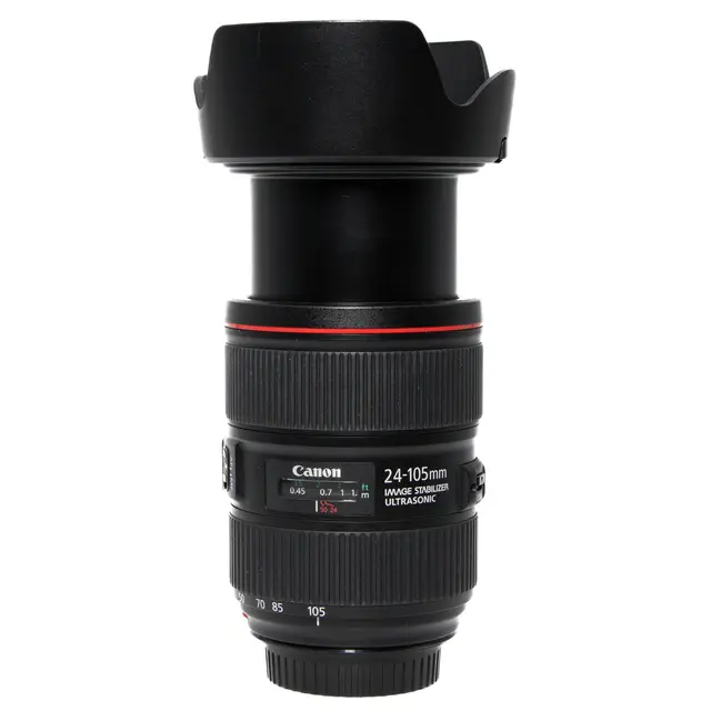 BRUKT Canon EF 24-105mm f/4 L IS USM Tilstand: 3 | Canon EF 
