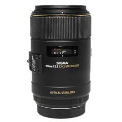 BRUKT Sigma 105mm f/2.8 EX DG OS HSM Tilstand: 2 | Canon EF