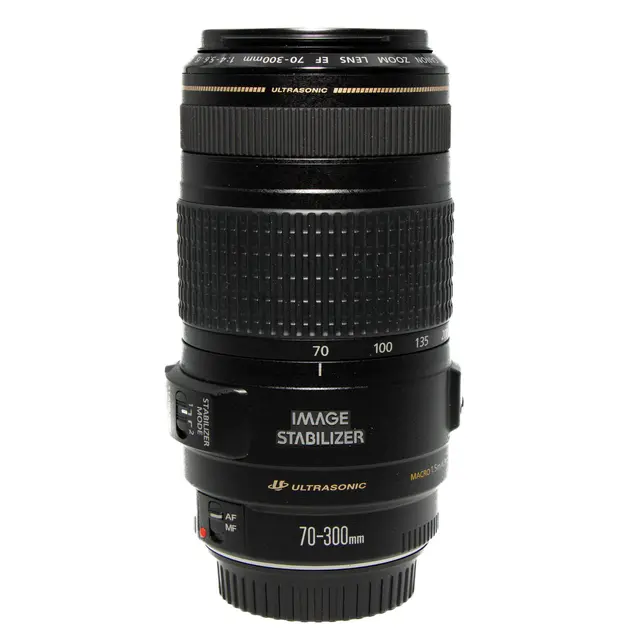 BRUKT Canon EF 70-300mm f/4-5.6 IS USM Tilstand: 2 | Canon EF 