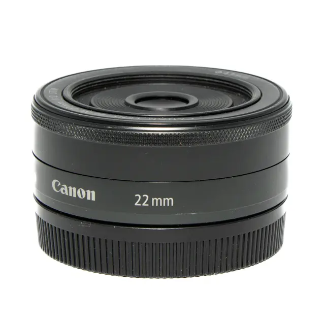 BRUKT Canon EF-M 22mm f/2 STM Tilstand: 3 | Canon EF 