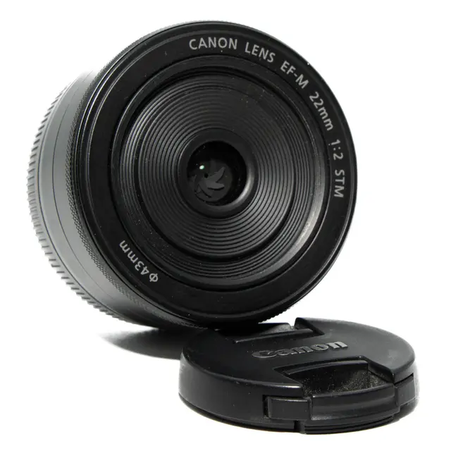 BRUKT Canon EF-M 22mm f/2 STM Tilstand: 3 | Canon EF 