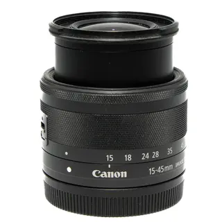 BRUKT Canon EF-M 15-45mm f/3.5-6.3IS STM Tilstand: 3 | Canon EF