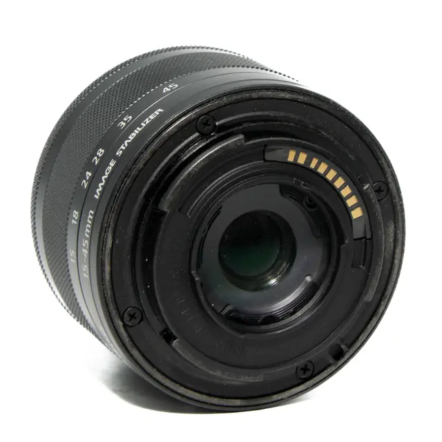 BRUKT Canon EF-M 15-45mm f/3.5-6.3IS STM Tilstand: 3 | Canon EF 