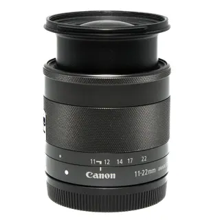 BRUKT Canon EF-M 11-22mm f/4-5.6 IS STM Tilstand: 3 | Canon EF