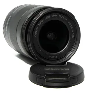 BRUKT Canon EF-M 11-22mm f/4-5.6 IS STM Tilstand: 3 | Canon EF