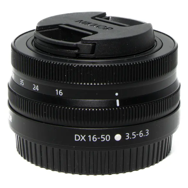 BRUKT Nikon Z50 m/16-50mm og 50-250mm Tilstand: 3 | eksp. 