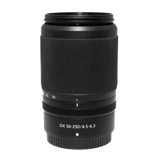 BRUKT Nikon Z50 m/16-50mm og 50-250mm Tilstand: 3 | eksp. 