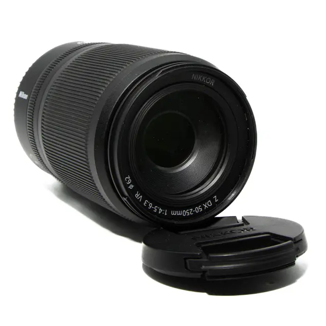 BRUKT Nikon Z50 m/16-50mm og 50-250mm Tilstand: 3 | eksp. 