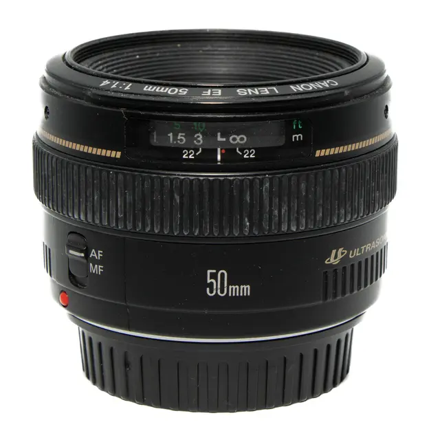 BRUKT Canon EF 50mm f/1.4 USM Tilstand: 3 | Canon EF 
