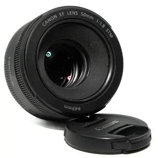 BRUKT Canon EF 50mm f/1.8 STM Tilstand: 3 | Canon EF