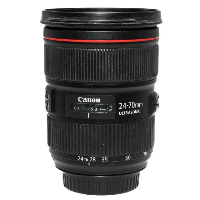 BRUKT Canon EF 24-70mm f/2.8 L USM II Tilstand: 2 | Canon EF 