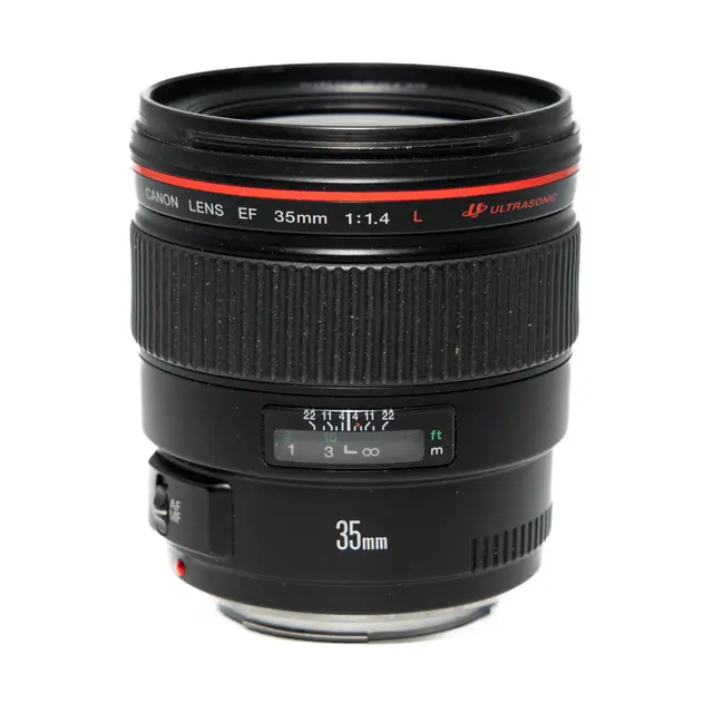 BRUKT Canon EF 35mm f/1.4 L USM Tilstand: 3 | Canon EF 
