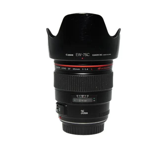 BRUKT Canon EF 35mm f/1.4 L USM Tilstand: 3 | Canon EF 