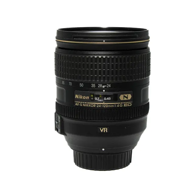 BRUKT Nikon AF-S 24-120mm f/4 G ED VR Tilstand: 2 | Nikon F (FX) 