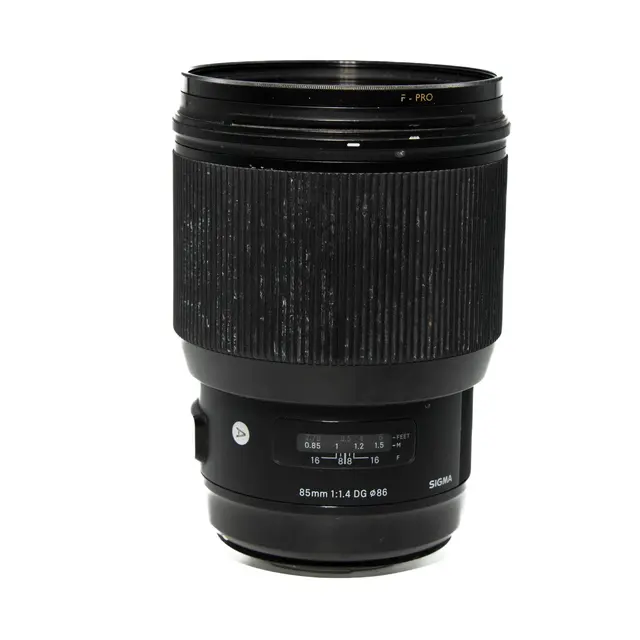 BRUKT Sigma 85mm f/1.4 DG HSM ART Tilstand: 3 | Canon EF 