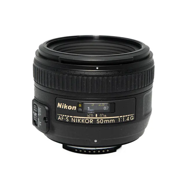 BRUKT Nikon AF-S 50mm f/1.4 G Tilstand: 2 | Nikon F (FX) 