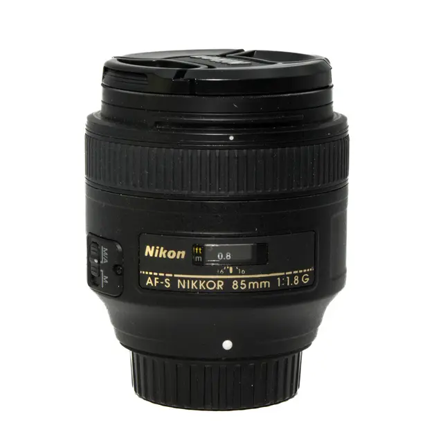 BRUKT Nikon 85mm f/1.8 G Tilstand: 3 | Nikon F (FX) 