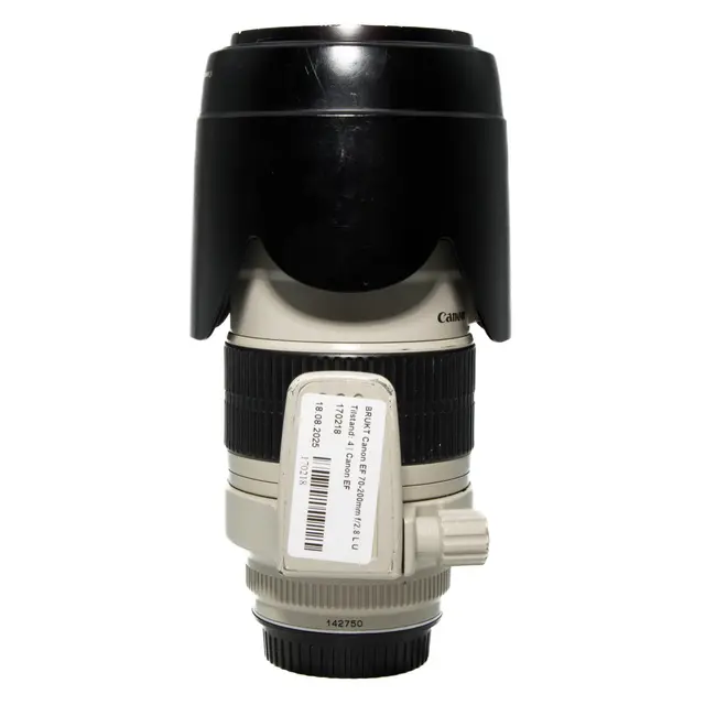BRUKT Canon EF 70-200mm f/2.8 L USM Tilstand: 4 | Canon EF 