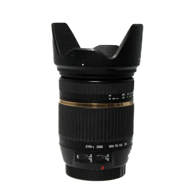 BRUKT Tamron AF 18-270mm f/3.5-6.3 VC LD Tilstand: 3 | Canon EF 