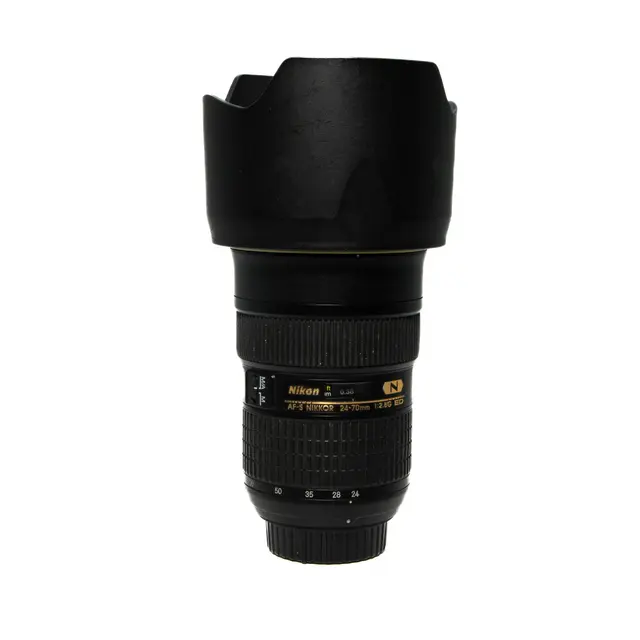 BRUKT Nikon AF-S 24-70mm f/2.8 G ED Tilstand: 3 | Nikon F (FX) 