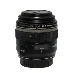 BRUKT Canon EF-S 60mm f/2.8 USM Macro Tilstand: 3 | Canon EF-S
