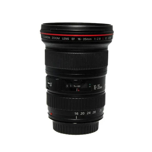 BRUKT Canon EF 16-35mm f/2.8 L USM II Tilstand: 3 | Canon EF 