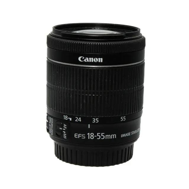 BRUKT Canon EF-S 18-55mm f/3.5-5.6IS STM Tilstand: 3 | Canon EF-S 