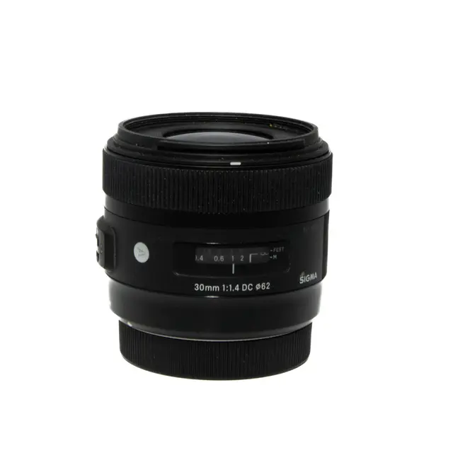 BRUKT Sigma 30mm f/1.4 DC HSM C Tilstand: 3 | Canon EF-S 