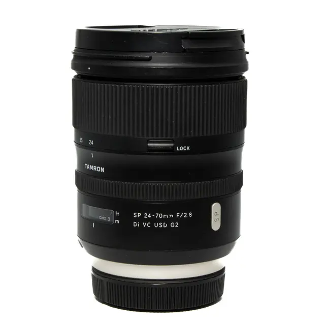 BRUKT Tamron SP 24-70mm f/2.8 VC USD G2 Tilstand: 3 | Canon EF 