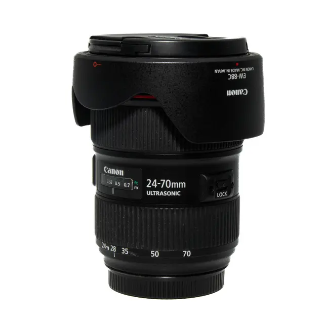 BRUKT Canon EF 24-70mm f/2.8 L USM II Tilstand: 3 | Canon EF 