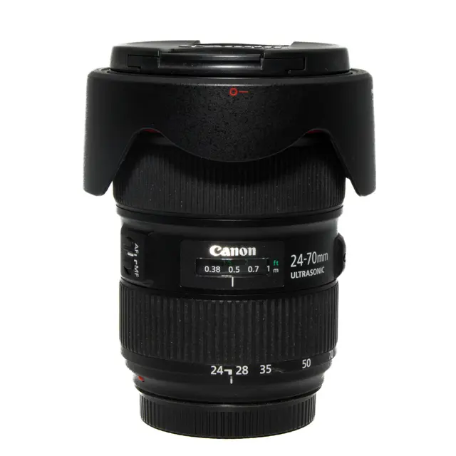 BRUKT Canon EF 24-70mm f/2.8 L USM II Tilstand: 3 | Canon EF 