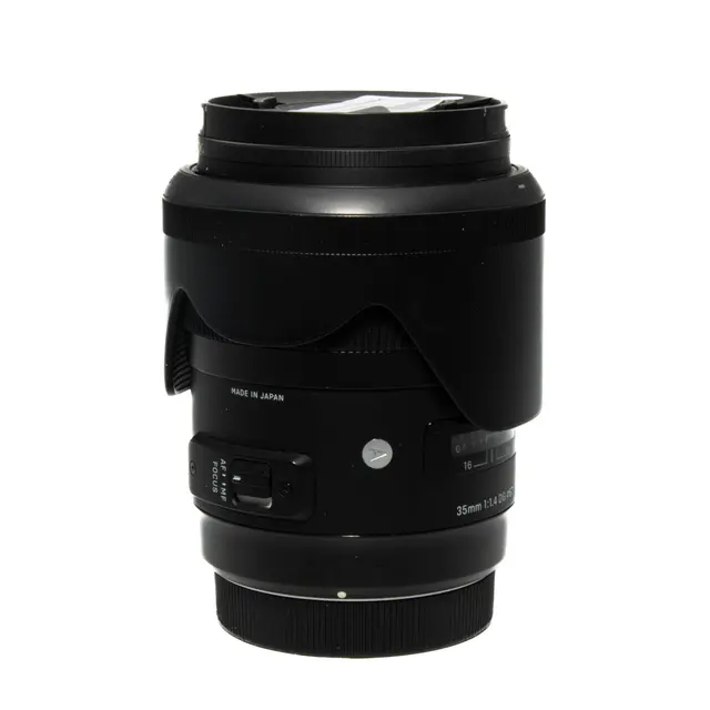 BRUKT Sigma 35mm f/1.4 DG HSM Art Tilstand: 2 | Canon EF 