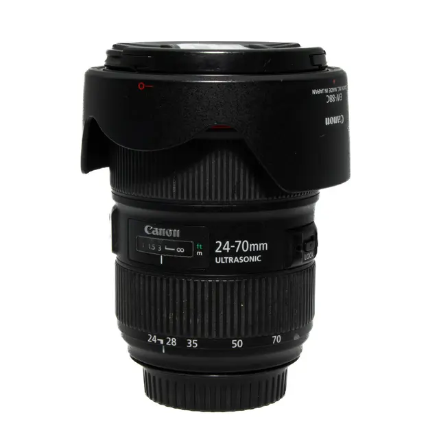 BRUKT Canon EF 24-70mm f/2.8 L USM II Tilstand: 3 | Canon EF 