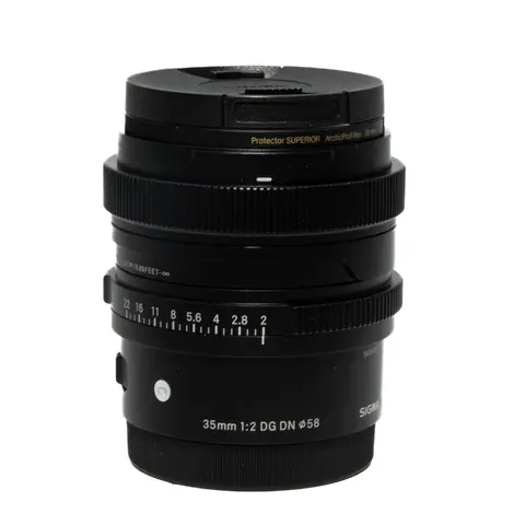 BRUKT Sigma 35mm f/2 DG DN Tilstand: 2 | Sony E