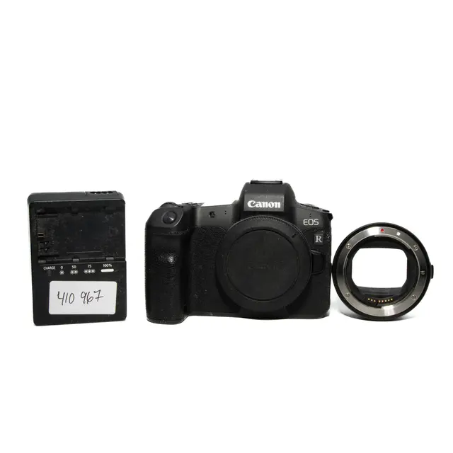 BRUKT Canon EOS R Kamerhus m/EF-adapter Tilstand: 2 |3000 eksp. 